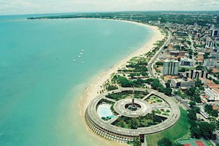 Hotel Flat A Beira Mar De Joao Pessoa Com Ar Zewnętrze zdjęcie