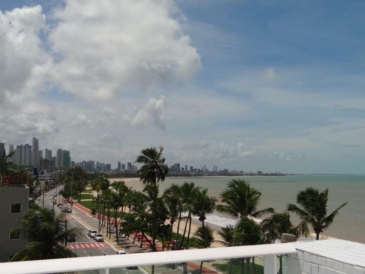 Hotel Flat A Beira Mar De Joao Pessoa Com Ar Zewnętrze zdjęcie