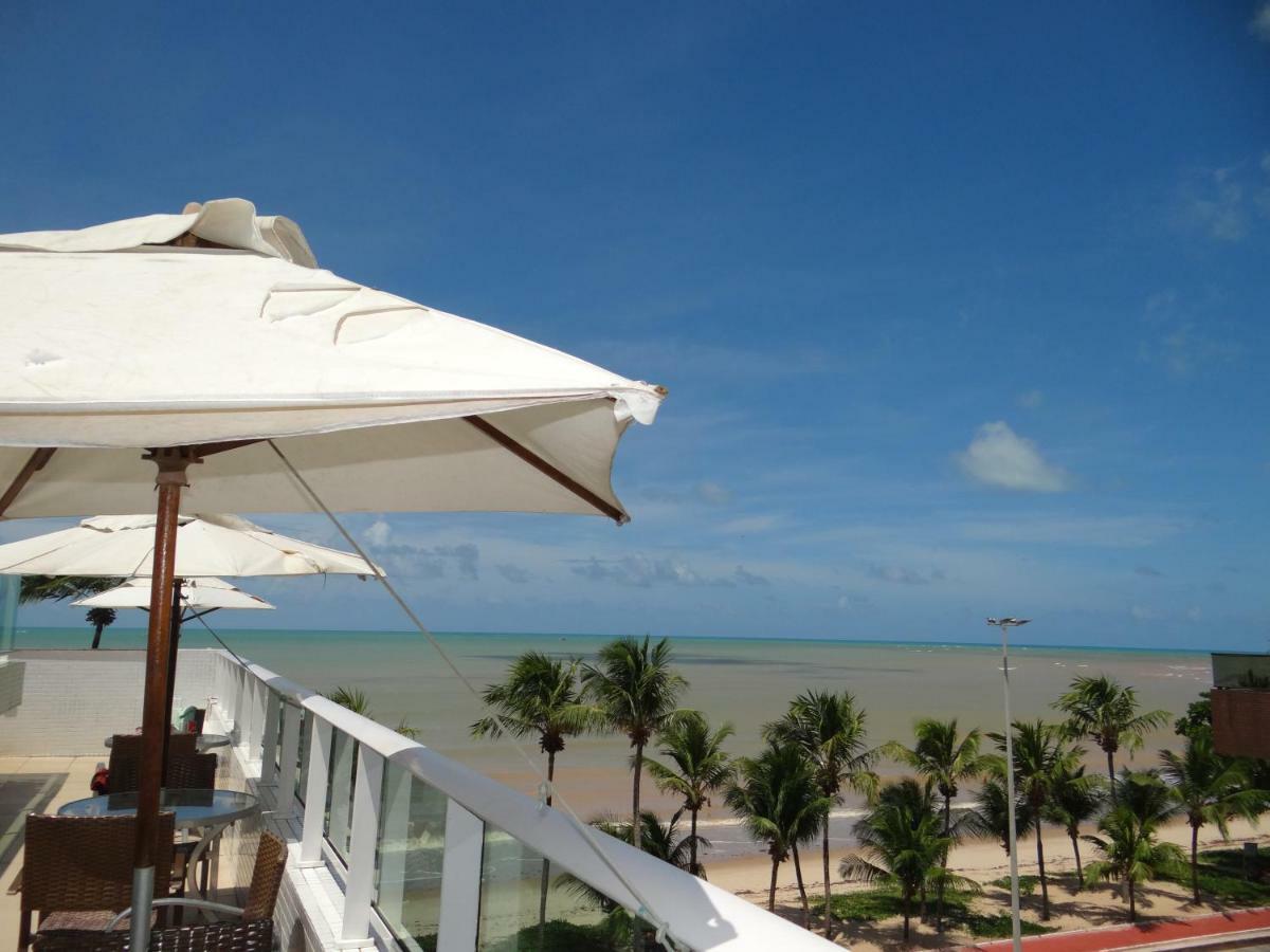 Hotel Flat A Beira Mar De Joao Pessoa Com Ar Zewnętrze zdjęcie