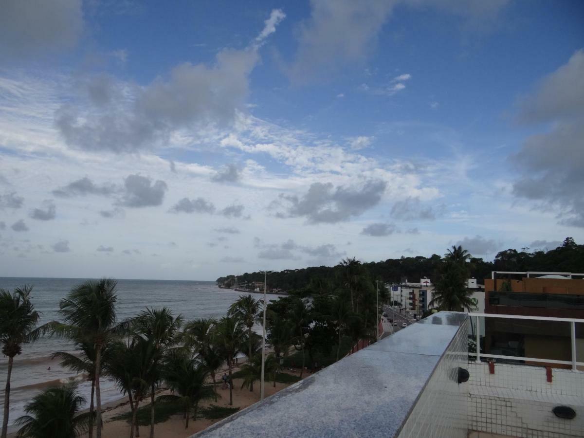 Hotel Flat A Beira Mar De Joao Pessoa Com Ar Zewnętrze zdjęcie